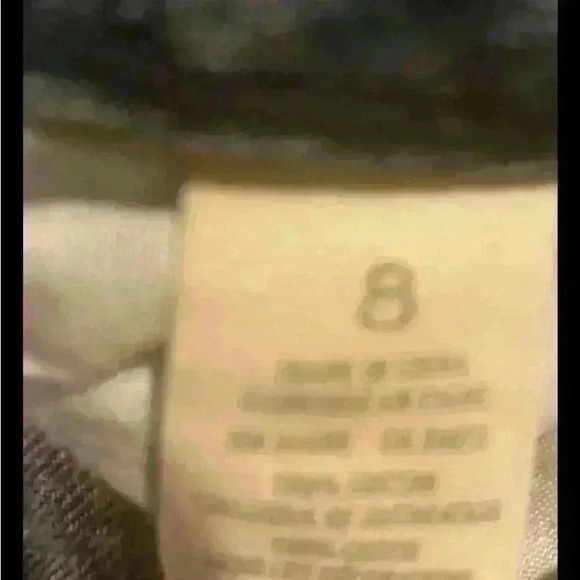 American Eagle Stretch Rolled Hem Denim Shorts Size 8 - Picture 4 of 4